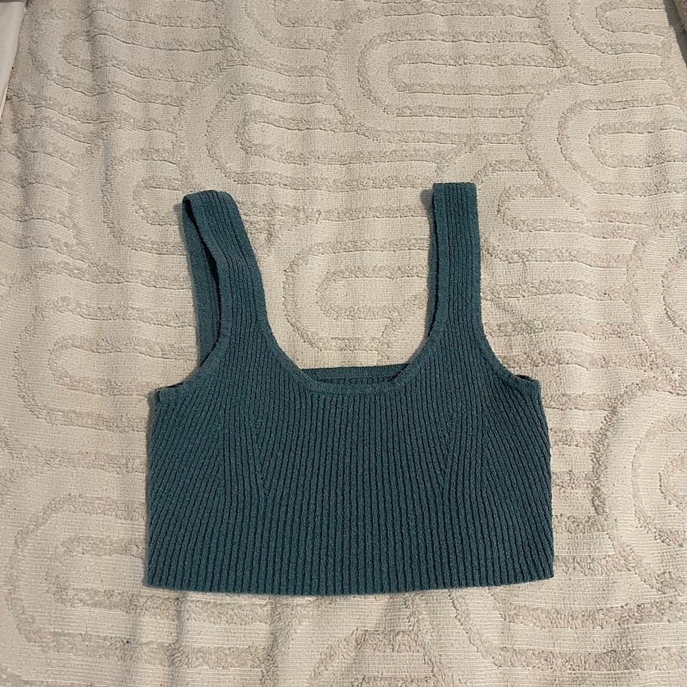 Blue Crop top from Pacsun Size- M